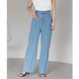 ラインストーン付きデニムパンツ | PREFERIR | 詳細画像3