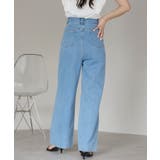 ラインストーン付きデニムパンツ | PREFERIR | 詳細画像5