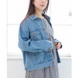 ゆるっとサイズデニムジャケット | PREFERIR | 詳細画像11