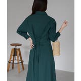 バックレースアップシャツワンピース | PREFERIR | 詳細画像5