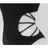 ダークナイトカットアウトワンピース 水着 モノキニ | PREMIUM K | 詳細画像18 