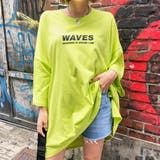 WAVESオーバーサイズTシャツ ビッグサイズ ビッグシルエット | PREMIUM K | 詳細画像24 