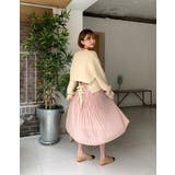 9色のプリーツロングスカート シフォン 透け感 | PREMIUM K | 詳細画像5 