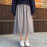 バレリーナチュールロングスカート シフォン メッシュ | PREMIUM K | 詳細画像19 