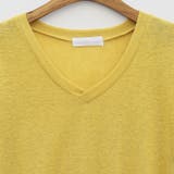 サマーリネンVネックTシャツ 涼し気 カラフル | PREMIUM K | 詳細画像20 