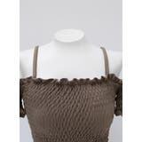 カプチーノフリルワンピース 水着 オフショルダー | PREMIUM K | 詳細画像14 