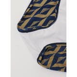 幾何学模様のチェックワンピース 水着 ウエストマーク | PREMIUM K | 詳細画像21 