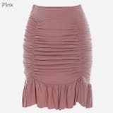 Pink | くしゅくしゅシャーリングスカート ミニスカート フリル | PREMIUM K