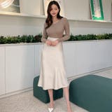 スリムフィットVネックリブニット カラフル インナーとしても | PREMIUM K | 詳細画像14