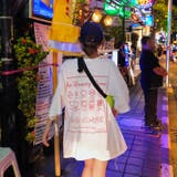 ランドリービッグTシャツ ドロップショルダー お揃い | PREMIUM K | 詳細画像14 