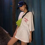 ランドリービッグTシャツ ドロップショルダー お揃い | PREMIUM K | 詳細画像21 