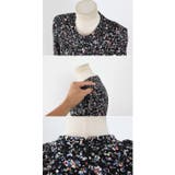 フラワーパターンシャーリングドレス ワンピース ミニスカート | PREMIUM K | 詳細画像9 