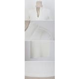 ヘレンニットVトップス スリムフィット ナチュラルに広がる袖と裾 | PREMIUM K | 詳細画像10 