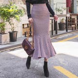 ロングマーメードスカート 裾フレア スリムライン | PREMIUM K | 詳細画像13 