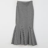 ロングマーメードスカート 裾フレア スリムライン | PREMIUM K | 詳細画像4 