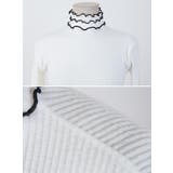 3ラインハイネックニット 長袖 薄手のセーター | PREMIUM K | 詳細画像21 
