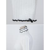 3ラインハイネックニット 長袖 薄手のセーター | PREMIUM K | 詳細画像22 