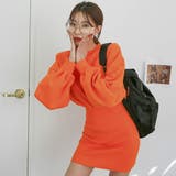 ボリュームスウェットワンピース ワンピース ドロップショルダー | PREMIUM K | 詳細画像8 