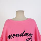 monday刺繍ロゴスウェット バックシャン 背中みせ | PREMIUM K | 詳細画像16