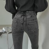 バックアイレットデニム スキニージーンズ スリムフィット | PREMIUM K | 詳細画像24 