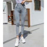 バックアイレットデニム スキニージーンズ スリムフィット | PREMIUM K | 詳細画像6 