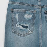 ハイウエストストレートジーンズ ハイダメージ ハードクラッシュ | PREMIUM K | 詳細画像26 