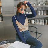 カラービスチェキャミソール 深いVネック ワイドVネック | PREMIUM K | 詳細画像14