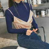 カラービスチェキャミソール 深いVネック ワイドVネック | PREMIUM K | 詳細画像18