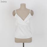 カラービスチェキャミソール 深いVネック ワイドVネック | PREMIUM K | 詳細画像19