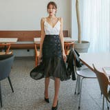 カラービスチェキャミソール 深いVネック ワイドVネック | PREMIUM K | 詳細画像21