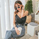 カラービスチェキャミソール 深いVネック ワイドVネック | PREMIUM K | 詳細画像7