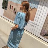 背中スリットデニムワンピース ワンピース デニム | PREMIUM K | 詳細画像13 