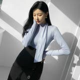 スカーフディテールロングカットソー ロングTシャツ ロンT | PREMIUM K | 詳細画像5 