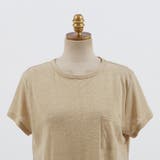リネンミックスポケットTシャツ 半袖 スラブ | PREMIUM K | 詳細画像27 