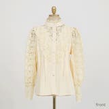 ハイネックレースブラウス バルーン袖 透け感 | PREMIUM K | 詳細画像13 