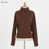 バッククロップドリボンニット タートルネック イレギュラーヘム | PREMIUM K | 詳細画像11