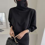 2WAY裏起毛ハイネックトップス タートルネック 長袖 | PREMIUM K | 詳細画像13