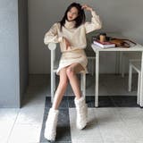 2WAY裏起毛ハイネックトップス タートルネック 長袖 | PREMIUM K | 詳細画像3