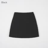 Black | ハートステッチキルティングスカート ミニスカート スカートパンツ | PREMIUM K
