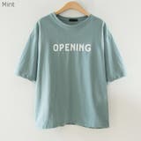 OPENINGテキストTシャツ 英字 ドロップショルダー | PREMIUM K | 詳細画像5 