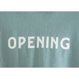 OPENINGテキストTシャツ 英字 ドロップショルダー | PREMIUM K | 詳細画像28 