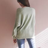 バルーン袖のやわらか春ニット パステルカラー きれい色 | PREMIUM K | 詳細画像4 