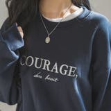COURAGE刺繍ロゴスウェット 裏起毛 英字 | PREMIUM K | 詳細画像6