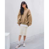 ドロップショルダー裏起毛トレーナー ゆったり オーバーサイズ | PREMIUM K | 詳細画像8 