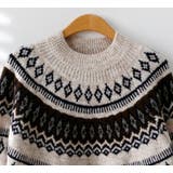 ノルディックパターンニット セーター 柄編み | PREMIUM K | 詳細画像18 