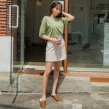 リネンベルトスカートパンツ スカパン ショートパンツ | PREMIUM K | 詳細画像13 