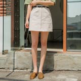 リネンベルトスカートパンツ スカパン ショートパンツ | PREMIUM K | 詳細画像5 