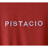 PISTACIO刺繍ロゴTシャツ バイカラー ドロップショルダー | PREMIUM K | 詳細画像11 
