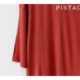 PISTACIO刺繍ロゴTシャツ バイカラー ドロップショルダー | PREMIUM K | 詳細画像12 