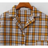 テーラードカラーチェックシャツ レトロ 開襟シャツ | PREMIUM K | 詳細画像10 